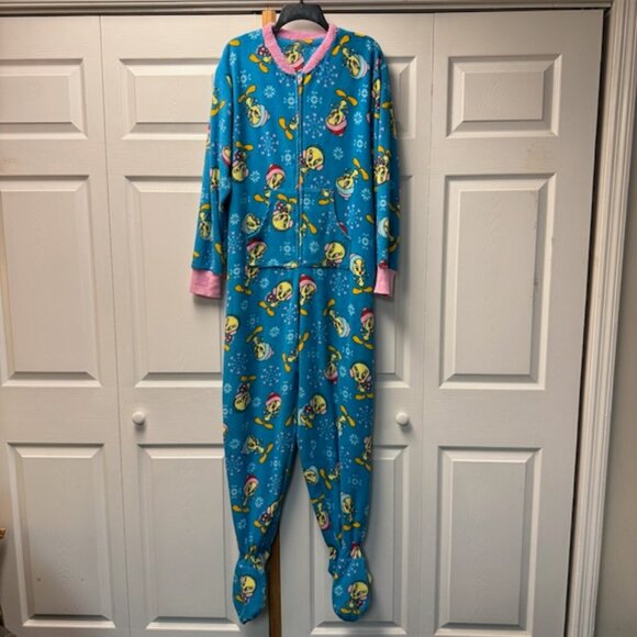Warner Bros. Other - VTG - Looney Tunes Tweety Bird Onesie - Sz Lg (11/13)